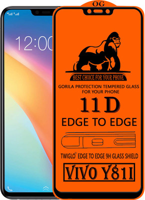 TWIGLO Edge To Edge Tempered Glass for VIVO Y81I(Pack of 1)