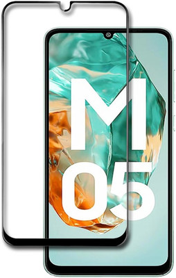 NSTAR Edge To Edge Tempered Glass for Samsung Galaxy M05(Pack of 1)