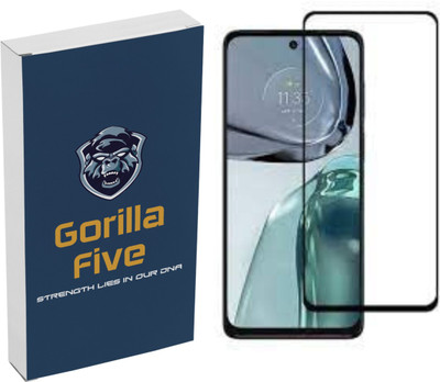 GORILLA FIVE Edge To Edge Tempered Glass for MOTO G62 5G, MOTOROLA G62 5G(Pack of 2)