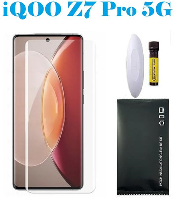 LIKEDESIGN Edge To Edge Tempered Glass for IQOO Z7 Pro 5G(Pack of 1)