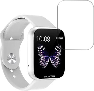 SOMTONE Edge To Edge Tempered Glass for D20 Y68 Fitness Band 1.2 inch SMARTWATCH SCREEN GUARD(Pack of 1)
