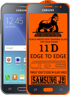 TWIGLO Edge To Edge Tempered Glass for Samsung Galaxy J2(Pack of 1)