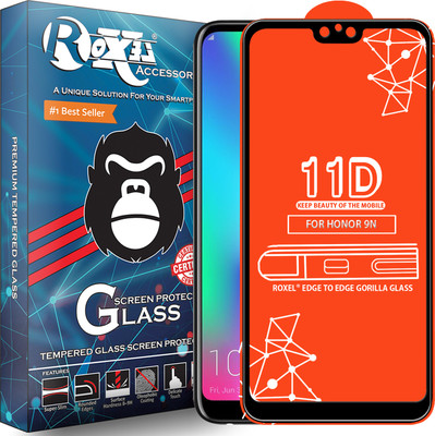 Roxel Edge To Edge Tempered Glass for Honor 9N(Pack of 1)