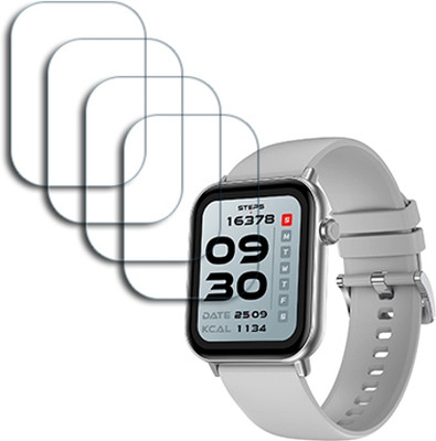 ARBAN Edge To Edge Tempered Glass for Fire-Boltt Ninja Fit Smartwatch Full Touch 1.69 inch SMARTWATCH SCREEN GUARD(Pack of 4)