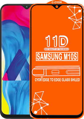 CYOR Edge To Edge Tempered Glass for SAMSUNG M10S(Pack of 1)