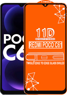 Flipkart SmartBuy Edge To Edge Tempered Glass for REDMI POCO C61(Pack of 1)