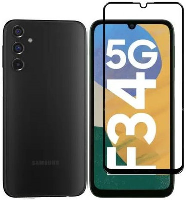 TESPARK Edge To Edge Tempered Glass for Samsung Galaxy F34 5G, Samsung Galaxy F34(Pack of 1)