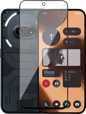 Artistque Edge To Edge Tempered Glass for Nothing Phone 2A(Pack of 1)