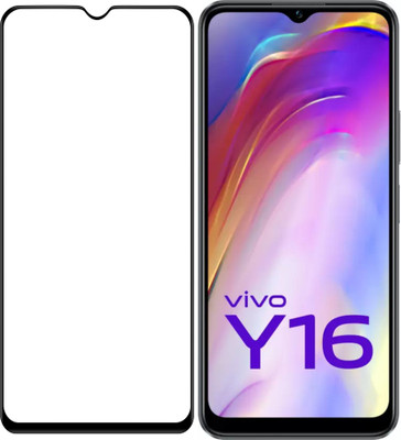 Ten To 11 Edge To Edge Tempered Glass for ViVO Y16, vivo Y56 5G, vivo T2X 5G(Pack of 1)