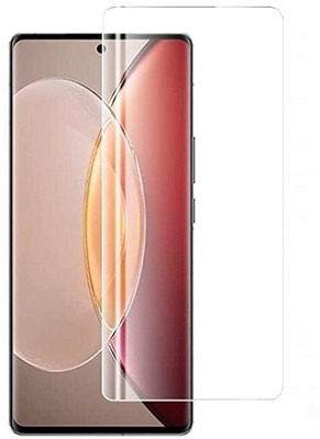 FwellT Edge To Edge Tempered Glass for Iqoo Z7 Pro(Pack of 1)