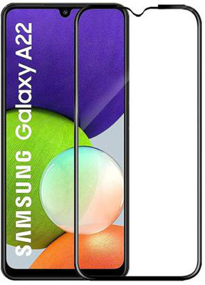 RPSGT Edge To Edge Tempered Glass for Samsung Galaxy A22(Pack of 1)