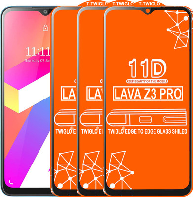 Flipkart SmartBuy Edge To Edge Tempered Glass for LAVA Z3 PRO(Pack of 3)