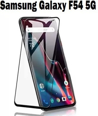 ASVALBUY Edge To Edge Tempered Glass for SAMSUNG Galaxy F54 5G(Pack of 1)