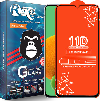 Roxel Edge To Edge Tempered Glass for Samsung Galaxy A90(Pack of 1)