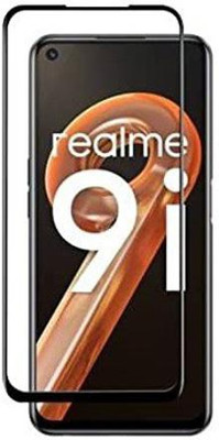 O2MG Edge To Edge Tempered Glass for realme 9i(Pack of 1)