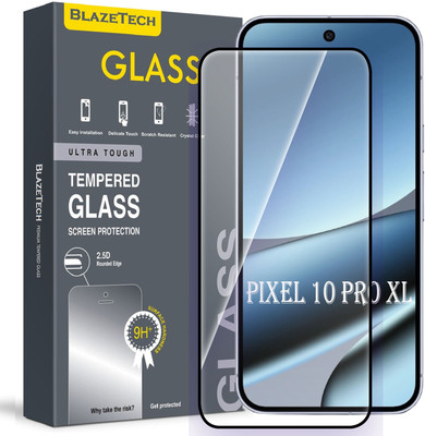 BlazeTech Edge To Edge Tempered Glass for Google Pixel 10 Pro XL 5G(Pack of 1)