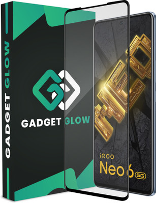 Gadget Glow Edge To Edge Tempered Glass for iQOO Neo 6 5G, Neo 6 5G, iQOO 9 SE 5G, iQOO 9 SE(Pack of 1)