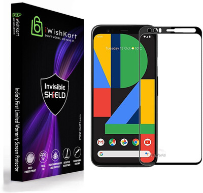 iWishKart Edge To Edge Tempered Glass for Google Pixel 4, Google Pixel 4 5G, Military grade Edge to Edge gorilla glass(Pack of 1)