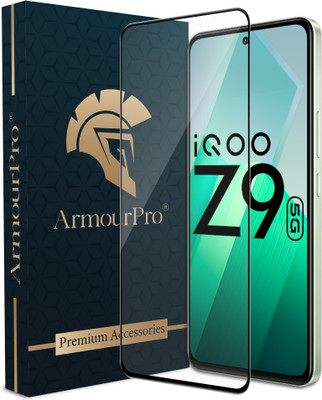 ArmourPro Edge To Edge Tempered Glass for iQOO Z9 5G, iQOO Z9, iQOO Neo 9 Pro 5G, iQOO Neo9 Pro 5G, iQOO Neo 9 Pro, iQOO 12 5G, iQOO 12(Pack of 1)