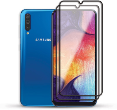 PROACCS Edge To Edge Tempered Glass for SAMSUNG GALAXY A50(Pack of 2)