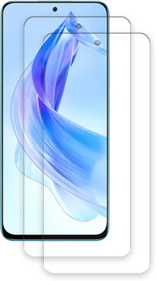 SOMTONE Edge To Edge Tempered Glass for Honor 90 Lite TEMPERED GUARD FRONTP2(Pack of 2)