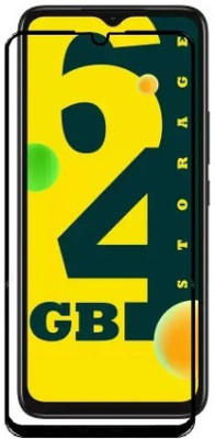 DMJHP Edge To Edge Tempered Glass for Infinix Smart 6(Pack of 1)