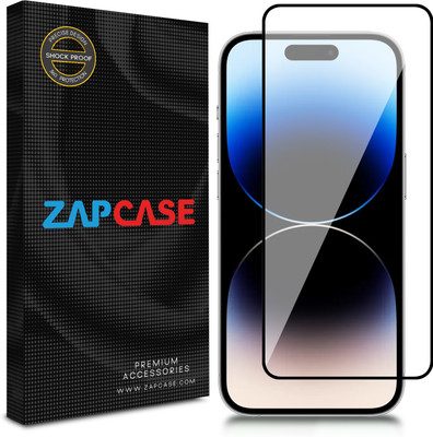 Zapcase Edge To Edge Tempered Glass for Apple iPhone 16(Pack of 1)