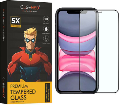 CASENED Tempered Glass Guard for iPhone XR 6.1, iPhone 11(Pack of 1)