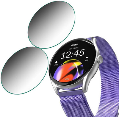 daffin Edge To Edge Tempered Glass for Fitshot Aster(Pack of 2)