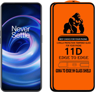 GDMA Edge To Edge Tempered Glass for OnePlus Ace(Pack of 2)