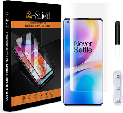 MS-Shield Edge To Edge Tempered Glass for OnePlus 8 Pro(Pack of 1)