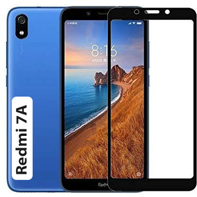 iCopertina Edge To Edge Tempered Glass for Redmi 7A(Pack of 1)