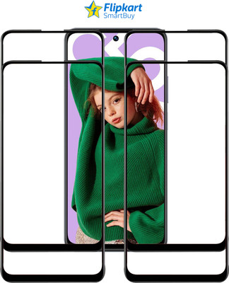 Flipkart SmartBuy Edge To Edge Tempered Glass for REALME C55(Pack of 4)