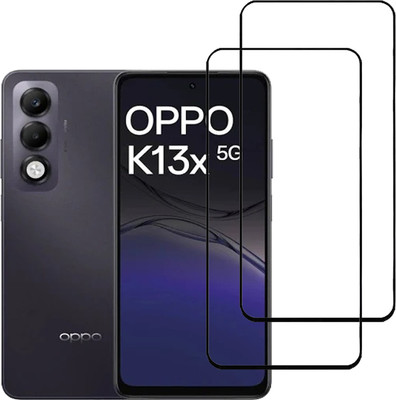 SPRITZEN Edge To Edge Tempered Glass for OPPO K13x 5G(Pack of 2)