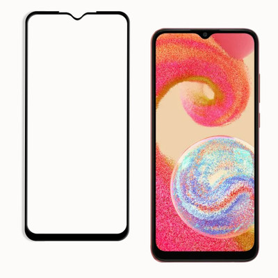 Knotyy Edge To Edge Tempered Glass for SAMSUNG Galaxy A04e(Pack of 1)