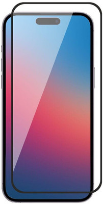 Gorillaes Edge To Edge Tempered Glass for Apple iPhone 15 Pro Max(Pack of 2)