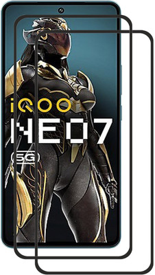 INFINITYWORLD Edge To Edge Tempered Glass for iQOO Neo 7 5G, iQOO Neo 7 5G (6.44)(Pack of 2)