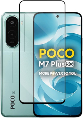 Flipkart SmartBuy Edge To Edge Tempered Glass for POCO M7 Plus 5G(Pack of 1)