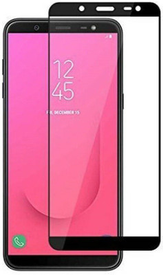 R-TECH Edge To Edge Tempered Glass for Samsung Galaxy J8(Pack of 1)