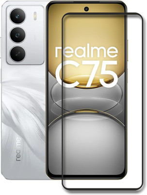 SNMART Edge To Edge Tempered Glass for realme C75 5G(Pack of 1)