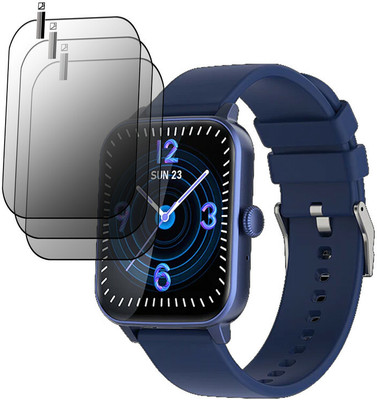 EZGER Edge To Edge Tempered Glass for Fire Boltt falcon(Pack of 3)