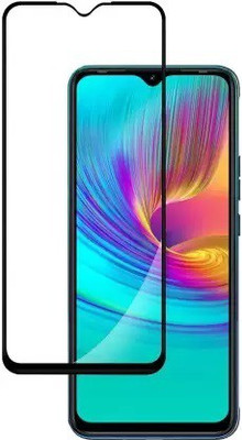 ASVALBUY Edge To Edge Tempered Glass for Infinix Smart 6 Plus(Pack of 1)