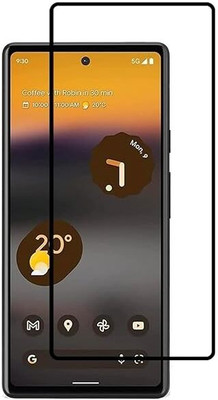 FlareVox Edge To Edge Tempered Glass for GOOGLE PIXEL 6A, GOOGLE PIXEL 7A(Pack of 1)