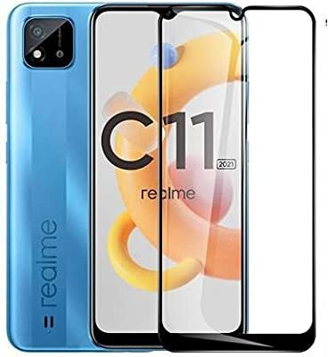 EITANSHA CREATION Edge To Edge Tempered Glass for Realme C11 (2021)(Pack of 1)