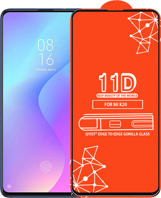 Qyist Edge To Edge Tempered Glass for Mi K20(Pack of 1)