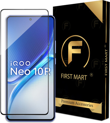 FIRST MART Edge To Edge Tempered Glass for iQOO Neo 10R 5G, iQOO Neo 10R, Neo 10R 5G(Pack of 1)