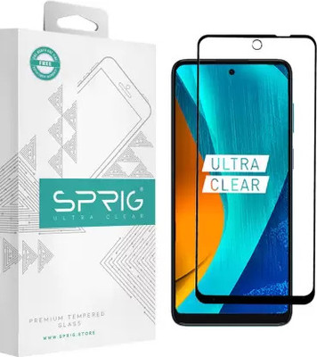 Sprig Edge To Edge Tempered Glass for Sprig Edge To Edge Tempered Glass for Motorola E22S, Moto E22S, E22S (Pack of 1)(Pack of 1)