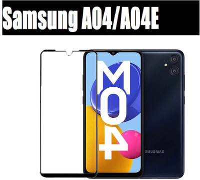 O2MG Edge To Edge Tempered Glass for SAMSUNG Galaxy A04, SAMSUNG A04, SAMSUNG Galaxy A04E, SAMSUNG A04E(Pack of 1)
