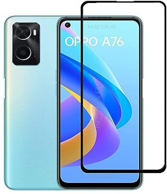 royal eshop 15 Edge To Edge Tempered Glass for OPPO A76(Pack of 1)