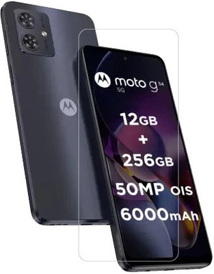 VIGHNAD Edge To Edge Tempered Glass for MOTOROLA g54 5G, MOTOROLA g54, MOTOROLA G14, MOTOROLA G64(Pack of 1)